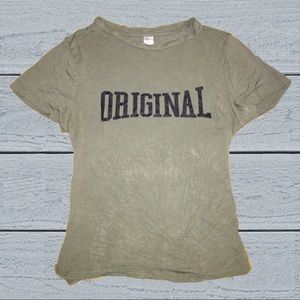 Olive green shirt